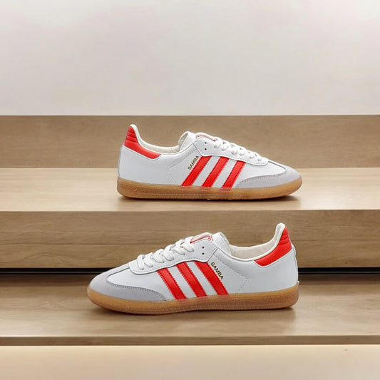 Adidas Samba White/Red